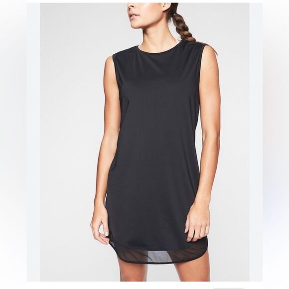Athleta Black Sunlover UPF Dress NWT - Picture 1 of 4